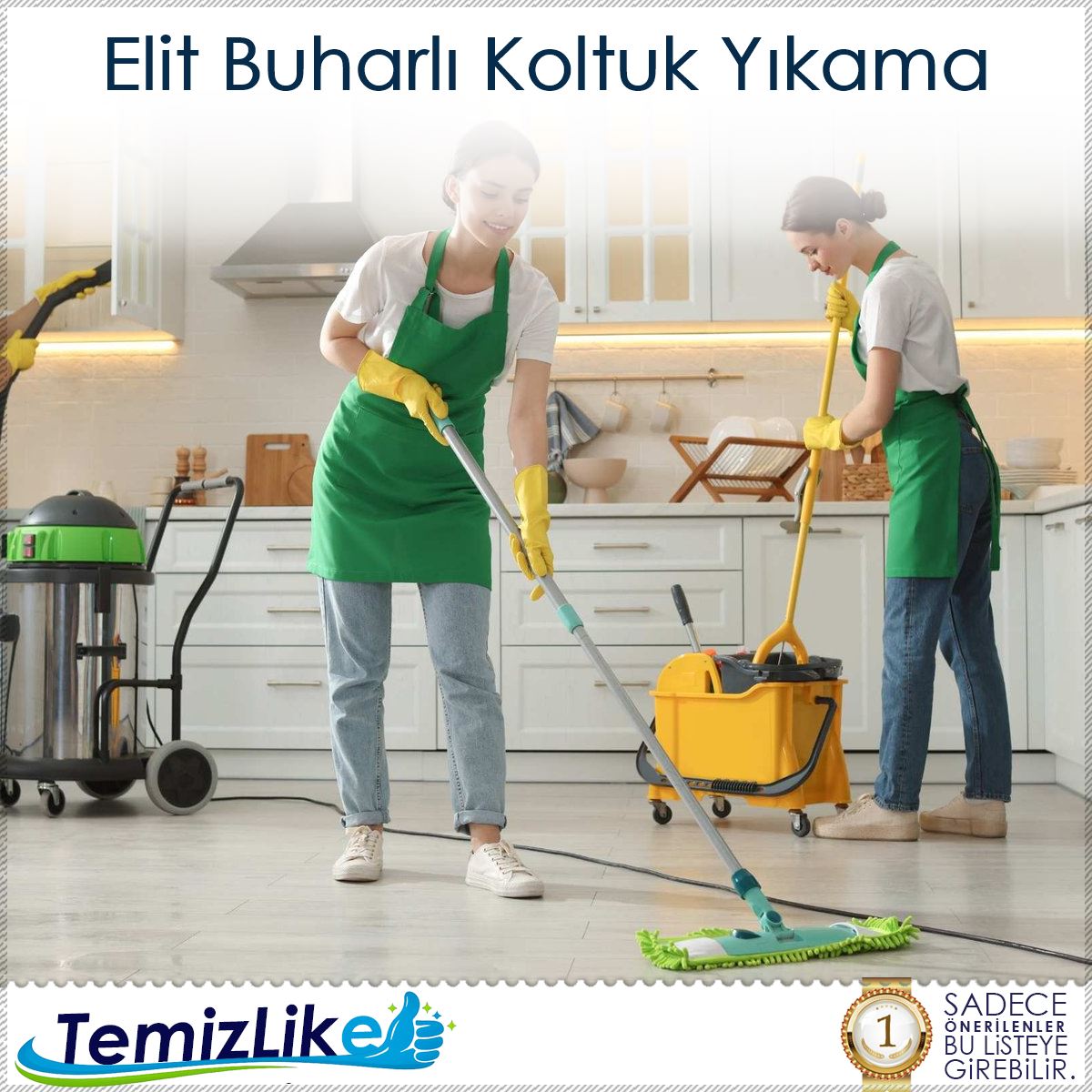 Elit Buharlı Koltuk Yıkama