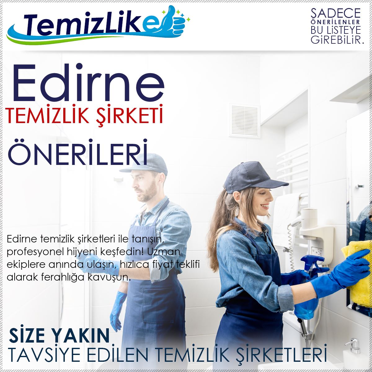 Edirne Temizlik Şirketleri